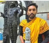 Sculptor creates miniature model of Ram Lalla statue in Ayodhya