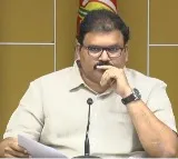 Pattabhi press meet on Visakha Drugs issue