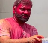 Rohit Sharma Holi Celebrations with Mumbai Indians Teammates