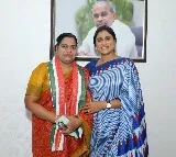 Former MLA Dara Sambaiah daughter Dara Padmaja joinc Congress