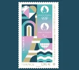 Paris 2024 official stamp unveiled at Postal Museum