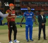 SRH lost toss against MI on home soil