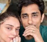 ‘E. N. G. A. G. E. D.’ - Aditi Rao Hydari confirms union with Siddharth