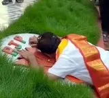 Narsapuram BJP Candidate Bhupathiraju Srinivasa Varma Video Viral