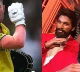 David Warner congratulates Allu Arjun after wax statue unveiled in Dubai