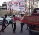 Street Vendors Attacked On GHMC Staff At Rajendranagar