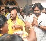 SVSN Varma family members felicitates Pawan Kalyan