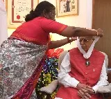 President Droupadi Murmu presented Bharat Ratna to LK Advani