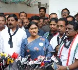 Sharmila take a swipe at BJP