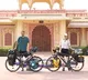 From Germany to Jaipur, couple peddles 11,000 km before tying the knot