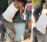 Thief Hand Stuck in Temple Hundi in Kamareddy