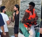 Mumbai Indians Squad Jet Skiing ahead of Delhi Capitals Match