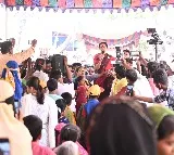 Nara Bhuvaneswari come into support for Chandrababu in pensions issue