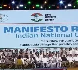 Rahul Gandhi fires at KCR and Modi in Thukkuguda meeting