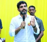 Nara Lokesh held meetings with construction workers and bike mechanics