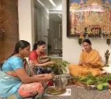 Ranjith Reddy distributed Ugadhi Pachadi to working women