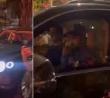 MI owner Akash Ambani drives Rohit Sharma to Wankhede ahead of RCB clash