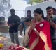 On campaign trail YS Sharmila Reddy, Sunitha pay tributes to Vivekananda Reddy
