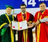 Dr Ram Charan: Chennai university confers honorary doctorate on Mega power star