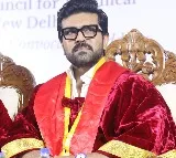 Ram Charan awarded with honorary doctorate from Vels University