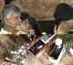 Unidentified man hurled stone at Chandrababu in Gajuwaka