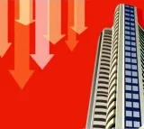 Sensex down more than 300 points on global headwinds