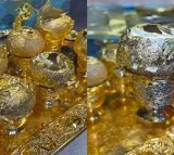 Gold and Silver Panipuri Videot goes Viral on Social Media