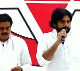 Pawan Kalyan gives B Forms for Janasena candidates