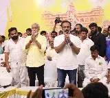 Vangaveeti Radha campaigns for TDP candidate Pulivarti Nani in Chandragiri