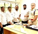 BRS leaders meet DGP over police cases