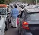 Traffic Jam On ORR and Moinabad Root