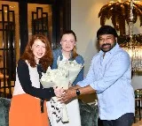Russian Culture Ministry high level delegation mets Megastar Chiranjeevi