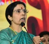 Nara Bhuvaneswari claims YSRCP encroaches on vacant lands in Andhra Pradesh