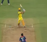 MS Dhoni hits 101m six in sensational 9 ball 28 on his IPL anniversary