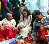 Nara Brahmani election campaign for Lokesh in Mangalagiri