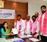 Vinod Kumar files nomination from Karimnagar