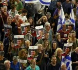 Thousands of Israelis protest for hostage release and new elections