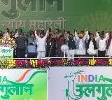 INDIA bloc leaders slam Centre in Ranchi's 'show of strength' rally over Kejriwal, Soren's arrest