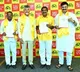 Raghurama Krishna Raju Receives TDP B Form from Chandrababu Naidu