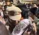 Woman ASI suspended for hugging BJP Hyderabad MP candidate