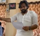 Janasena President Pawan Kalyan take oath in RO office Video goes Viral on Social Media