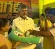Chandrababu Names One-Month-Old Girl at Srikakulam Event