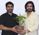 Tollywood actor Nikhil holds roadshow for uncle in Andhra