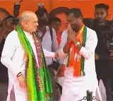 Amit Shah Calls for Victory for Raghunandan Rao, Seeks 12 Seats in Telangana