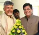 Union Minister Piyush Goyal meets Chandrababu