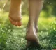 many benefits through walking on grass with bare foot