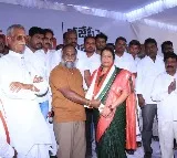 Warangal Mayor Gundu Sudharani joined Congress Party