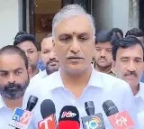 Former Minister Harish Rao At Gunpark With Resignation letter