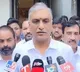 Former Minister Harish Rao At Gunpark With Resignation letter