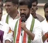 CM Revanth Reddy praises Sonia Gandhi in Sangareddy sabha